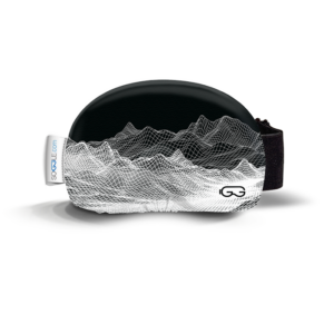 SOGGLE structure digital mountain grey/white