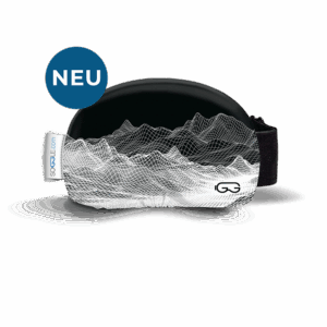 SOGGLE structure digital mountain grey/white