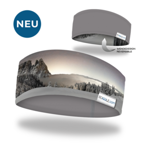 SOGGLE headband clear sky/grey