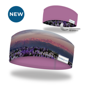 SOGGLE headband flowerbed/purple